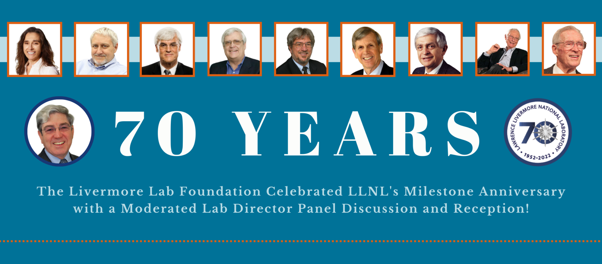 70th Anniversary Reception & Lab Director Panel